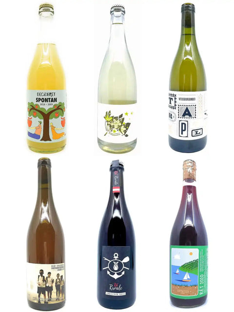 Beat the Heat - Set Package of 6 refreshing, light wines - Natural Wine Dealers